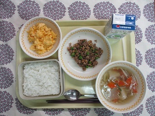 2月22日の学校給食(中学校献立)