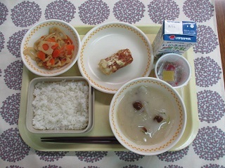 2月27日の学校給食(中学校献立)