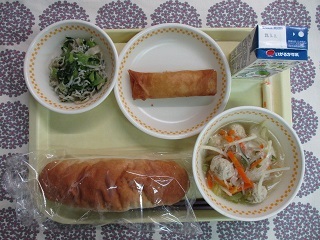 2月28日の学校給食(中学校献立)