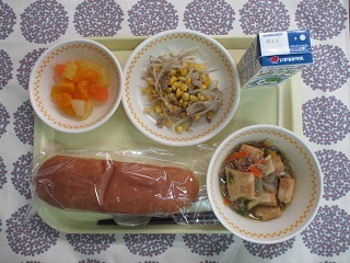 3月7日の学校給食(中学校献立)