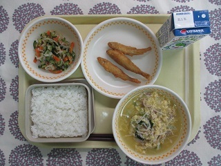 3月10日の学校給食(中学校献立)
