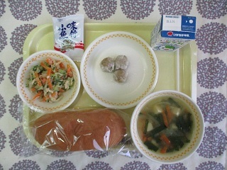 3月16日の学校給食(中学校献立)