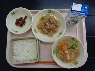 4月21日の学校給食（小学校A献立）の写真