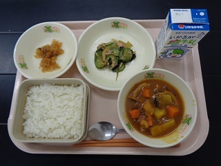 4月24日の学校給食（小学校A献立）の写真