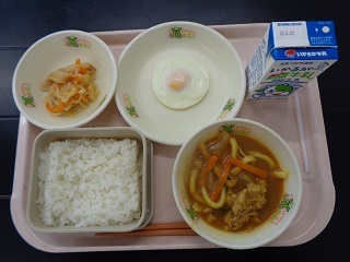 5月19日の学校給食（小学校A献立）の写真