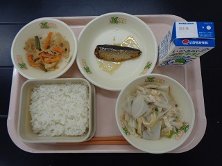 6月12日の学校給食（小学校A献立）の写真