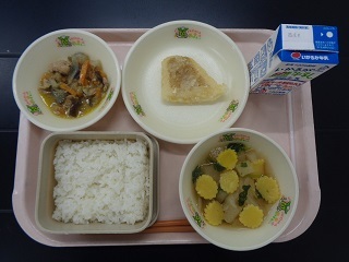 9月1日の学校給食（小学校A献立）の写真