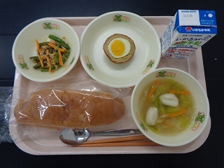 9月12日の学校給食（小学校A献立）の写真