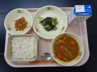 10月23日の学校給食（小学校A献立）の写真