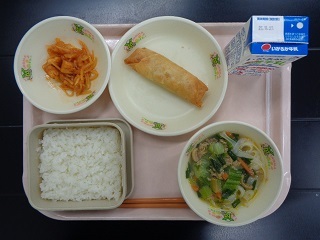 11月20日の学校給食（小学校A献立）の写真