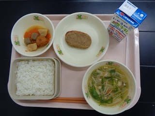 12月4日の学校給食（小学校A献立）の写真