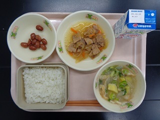 12月6日の学校給食（小学校A献立）の写真