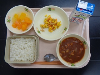 12月18日の学校給食（小学校A献立）の写真