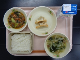 1月24日の学校給食（小学校A献立）の写真