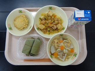 1月26日の学校給食（小学校A献立）の写真