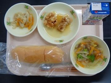 2月20日の学校給食（小学校A献立）の写真