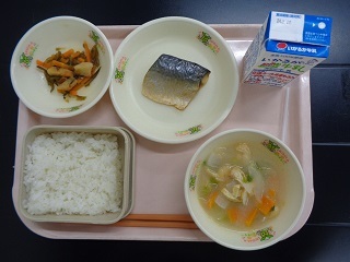 2月21日の学校給食（小学校A献立）の写真