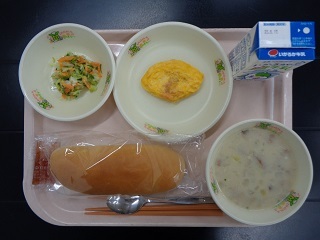 5月9日の学校給食（小学校B献立）の写真