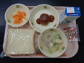 6月1日の学校給食（小学校B献立）の写真