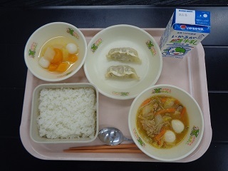 6月7日の学校給食（小学校B献立）の写真