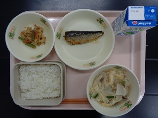 6月14日の学校給食（小学校B献立）の写真