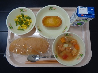 6月20日の学校給食（小学校B献立）の写真