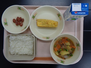 6月26日の学校給食（小学校B献立）の写真