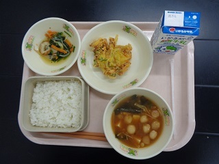 6月28日の学校給食（小学校B献立）の写真