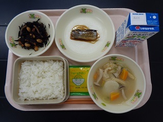 9月1日の学校給食（小学校B献立）の写真