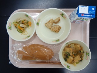 9月14日の学校給食（小学校B献立）の写真