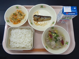 9月25日の学校給食（小学校B献立）の写真