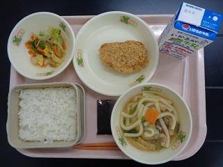 11月6日の学校給食（小学校B献立）の写真