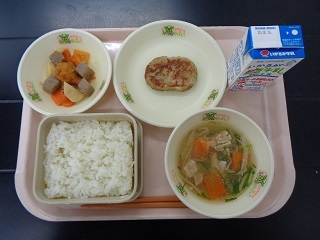 12月11日の学校給食（小学校B献立）の写真