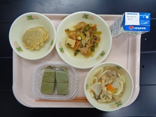 1月24日の学校給食（小学校B献立）の写真