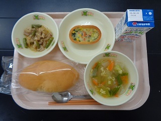 1月25日の学校給食（小学校B献立）の写真