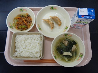 1月26日の学校給食（小学校B献立）の写真