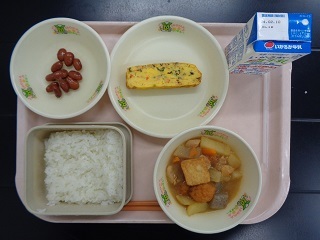 2月2日の学校給食（小学校B献立）の写真