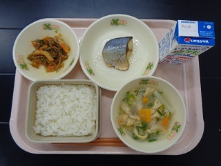 2月19日の学校給食（小学校B献立）の写真