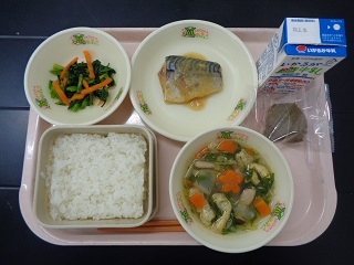 3月11日の学校給食（小学校B献立）の写真