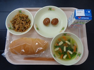 3月14日の学校給食（小学校B献立）の写真