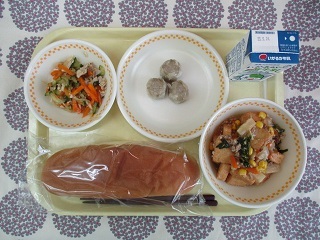 5月16日の学校給食（中学校献立）