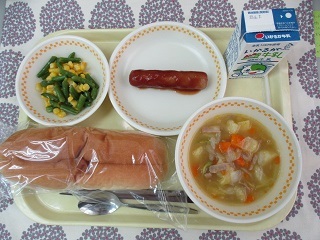 5月30日の学校給食（中学校献立）