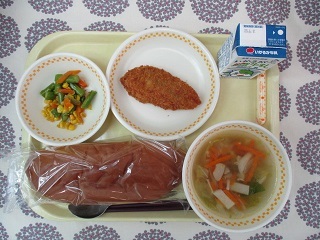 6月1日の学校給食（中学校献立）