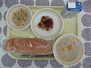 9月14日の学校給食（中学校献立）