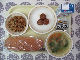 3月12日の学校給食（中学校献立）