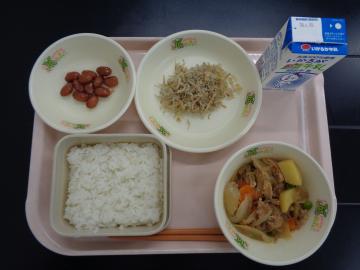 4月17日の学校給食（小学校A献立）の写真