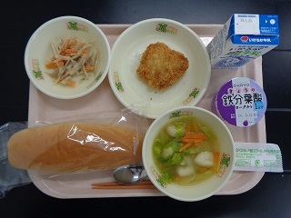 5月14日の学校給食（小学校A献立）の写真