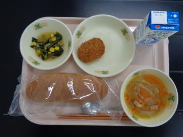 5月21日の学校給食（小学校A献立）の写真