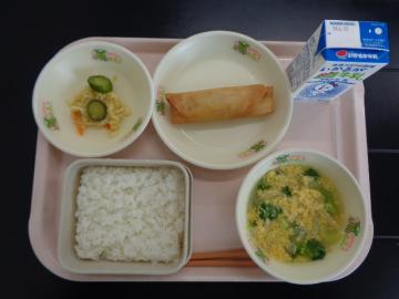 6月10日の学校給食（小学校A献立）の写真