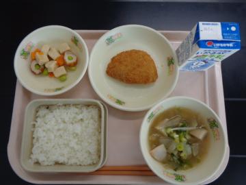 6月26日の学校給食（小学校A献立）